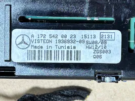 Mercedes-Benz B W246 W242 Pysäköintitutkan anturin näyttö (PDC) A1725420023