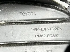 Toyota Yaris Apakšējais režģis (trīsdaļīgs) 814820D310