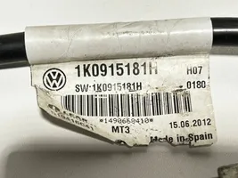 Volkswagen Golf VII Câble négatif masse batterie 1K0915181H