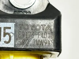 Toyota C-HR Capteur de collision / impact de déploiement d'airbag 89173F4010