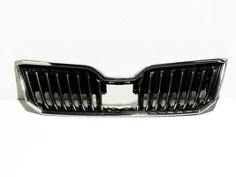 Skoda Superb B8 (3V) Grille calandre supérieure de pare-chocs avant 3V0853653B