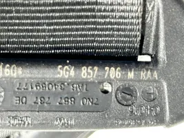 Volkswagen Golf VII Pas bezpieczeństwa fotela przedniego 5G4857706M
