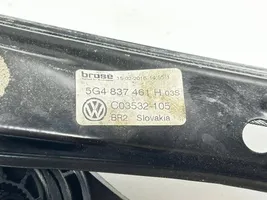Volkswagen Golf VII Etuoven ikkunan nostin moottorilla 5G4837461H
