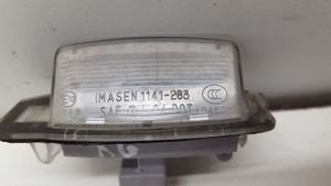 Peugeot 4007 Lampa oświetlenia tylnej tablicy rejestracyjnej 1141283