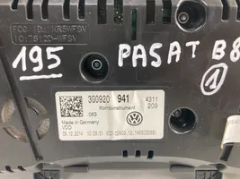 Volkswagen PASSAT B8 Licznik / Prędkościomierz 3G0920941