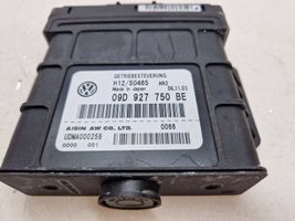 Volkswagen Touareg I Gearbox control unit/module 09D927750BE