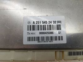 Mercedes-Benz GL X164 Piekares vadības bloks A2515452432