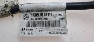 Volkswagen Sharan Negative earth cable (battery) 1K0915181H