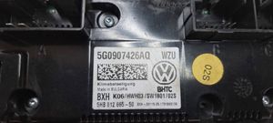 Volkswagen Golf Sportsvan Panel klimatyzacji 5G0907426AQ