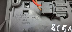 Volkswagen PASSAT CC Dysze / Kratki środkowego nawiewu deski rozdzielczej 3C0863615