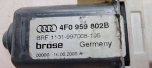 Audi A6 S6 C6 4F Moteur de lève-vitre de porte avant 4F0959802B