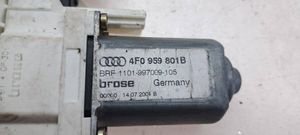 Audi A6 S6 C6 4F Front door window regulator motor 4F0959801B