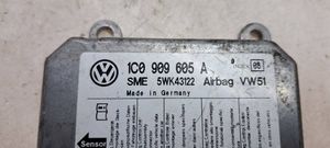 Volkswagen Multivan T5 Turvatyynyn ohjainlaite/moduuli 1C0909605A