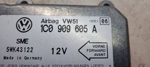 Volkswagen Multivan T5 Airbag control unit/module 1C0909605A