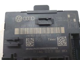 Volkswagen Touareg II Unité de commande module de porte 4H0959793F