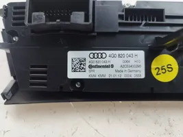 Audi A6 S6 C7 4G Ilmastoinnin ohjainlaite 4G0820043H