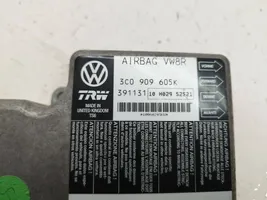 Volkswagen PASSAT B6 Sterownik / Moduł Airbag 3C0909605K