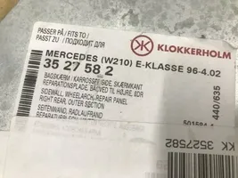 Mercedes-Benz E W210 Ćwiartka tylna 3527582