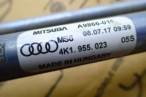 Audi A7 S7 4K8 Etupyyhkimen vivusto ja moottori 4K1955023