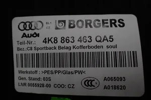 Audi A7 S7 4K8 Trunk/boot mat liner 4K8863463