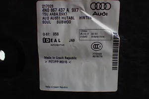 Audi A8 S8 D5 Tavaratilan pohjan tekstiilimatto 4N0867437A