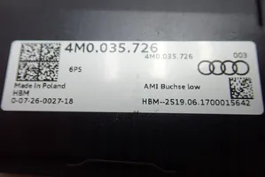 Audi Q7 4M AUX jungtis 4M0035726