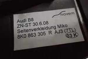 Audi A5 Sportback 8TA Garniture de panneau console centrale 8K0863305R