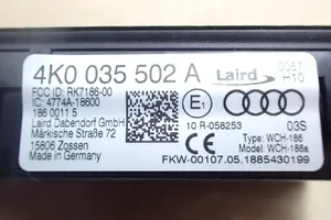 Audi A6 S6 C8 4K Langaton latausmoduuli 4K0035502A