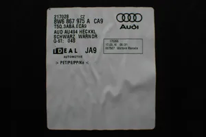 Audi A5 Poszycie klapy tylnej bagażnika i inne elementy 8W6867975A