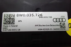 Audi A5 Gniazdo / Złącze AUX 8W0035726