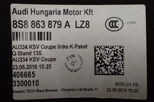 Audi TT TTS RS Mk3 8S Dolny panel schowka koła zapasowego 8S8863879A