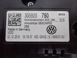 Volkswagen Arteon Nopeusmittari (mittaristo) 3G5920750