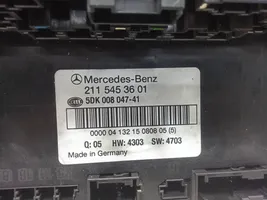 Mercedes-Benz E W211 Module de fusibles 2115453601