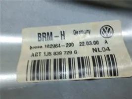 Volkswagen Bora Mécanisme lève-vitre de porte arrière avec moteur 1J4959811C