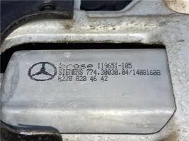 Mercedes-Benz C W203 Mécanisme de lève-vitre avec moteur A2208204642