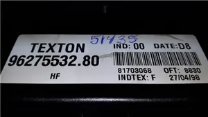 Citroen Xantia Unité de commande / module de verrouillage centralisé porte 96275532.80