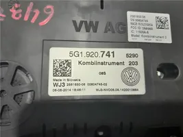 Volkswagen Golf VII Tachimetro (quadro strumenti) 5G1920741