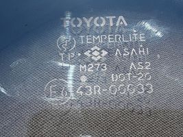 Toyota Carina T190 Vetro del finestrino della portiera posteriore 43R00033