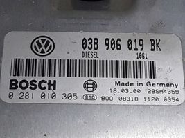 Volkswagen PASSAT B5 Calculateur moteur ECU 038906019K