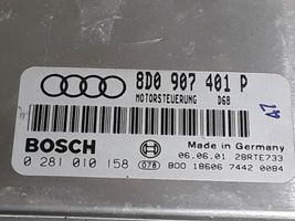 Audi A4 S4 B5 8D Sterownik / Moduł ECU 8D0907401P