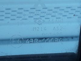 Mitsubishi Pajero Sport I Vetro del finestrino della portiera anteriore - quattro porte 43R00034