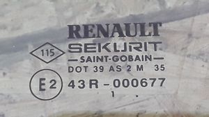 Renault Vel Satis Etuoven ikkunalasi, neliovinen malli E243R000677