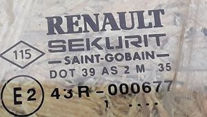 Renault Vel Satis Vitre de fenêtre porte avant (4 portes) E243R000677
