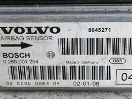 Volvo S60 Turvatyynyn ohjainlaite/moduuli 0285001254