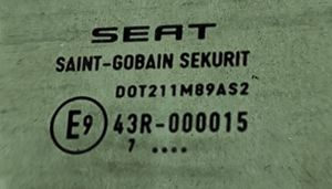 Seat Toledo III (5P) Takasivuikkuna/-lasi 43R000015