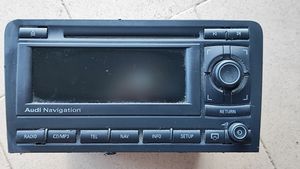 Audi A3 S3 A3 Sportback 8P Panel / Radioodtwarzacz CD/DVD/GPS 8P0035192N