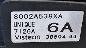 Citroen C-Crosser Unità principale autoradio/CD/DVD/GPS 8002A538XA