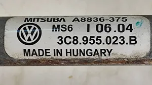 Volkswagen PASSAT CC Front wiper linkage and motor 3C8955023B