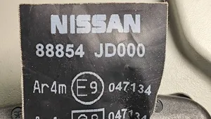 Nissan Qashqai Pas bezpieczeństwa fotela tylnego środkowego 88854JD000