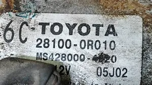 Toyota Auris 150 Käynnistysmoottori 281000R010